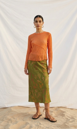 Dainty Top Orange