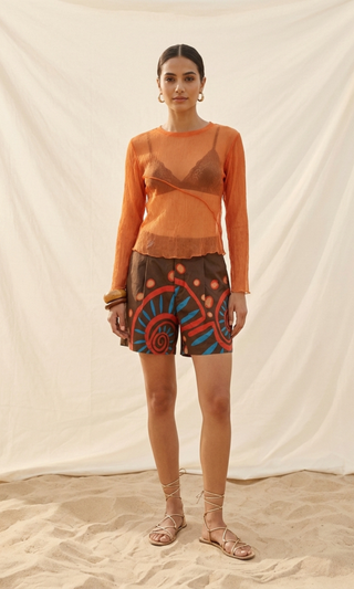 Dainty Top Orange