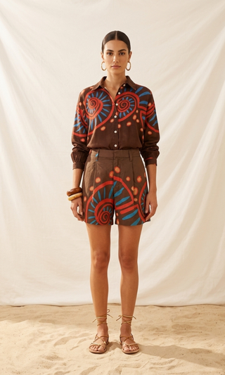Mid-Thigh Shorts - Nautilus