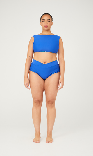 Nonda Reversible Bottom - Rain Print