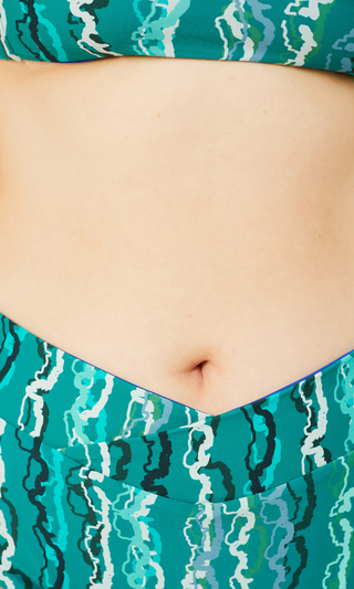 Nonda Reversible Bottom - Rain Print