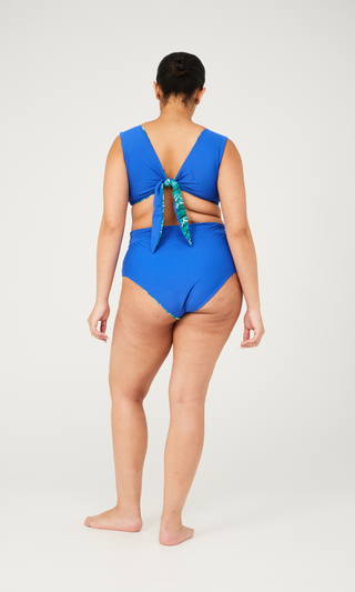 Nonda Reversible Bottom - Rain Print
