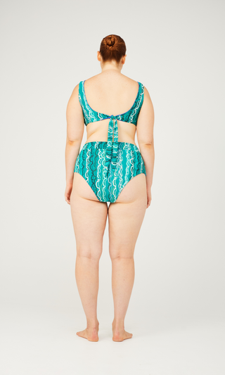 Megan Reversible Top - Rain Print