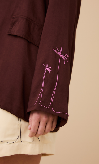 Blazer Bamboo Coconut Husk