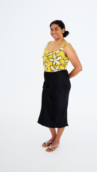Wild Top - Kapok Print