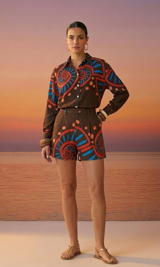Mid-Thigh Shorts - Nautilus