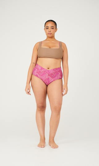 Megan Reversible Top - Reef Print