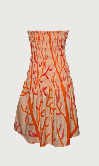 Strapless Mini Dress (Multi-Size) - Coral of Life