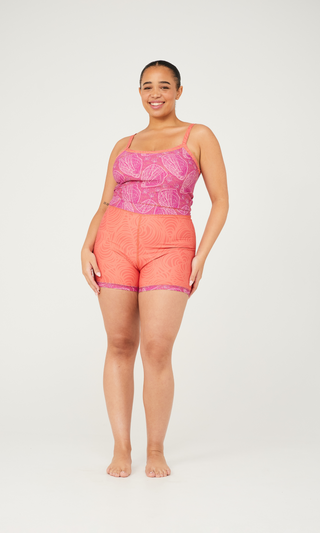 Ash Reversible Bottoms - Reef/Oyster Print