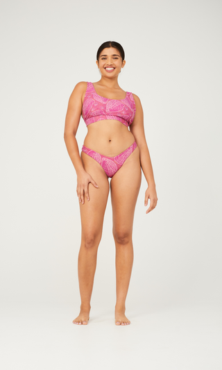 Jirra Top - Reef Print
