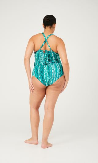 Nonda Reversible Bottom - Rain Print