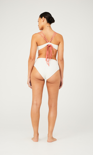 Samantha Reversible Bottoms - Oyster Print
