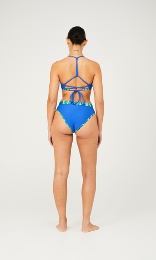 Nonda Reversible Bottom - Rain Print