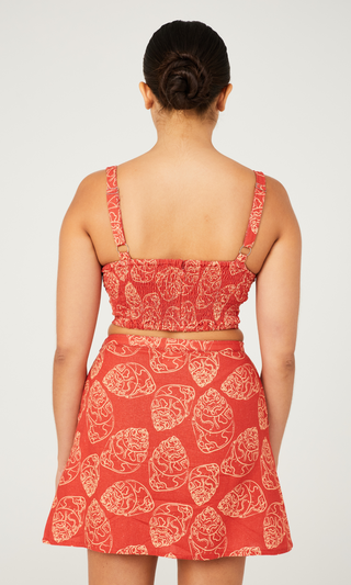Pipi Mini Skirt - Shell Print