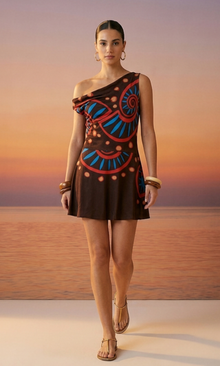 Twirl Mini Dress - Nautilus