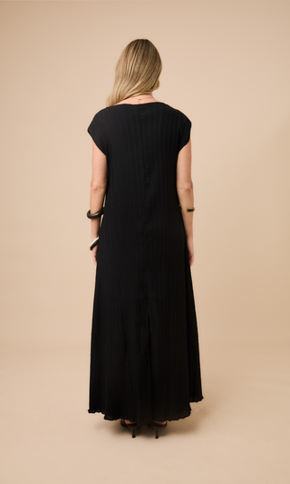 Textured Maxi Dress