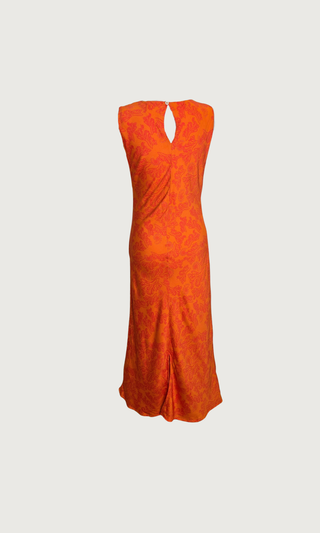 Bias Midi Dress - Seascape