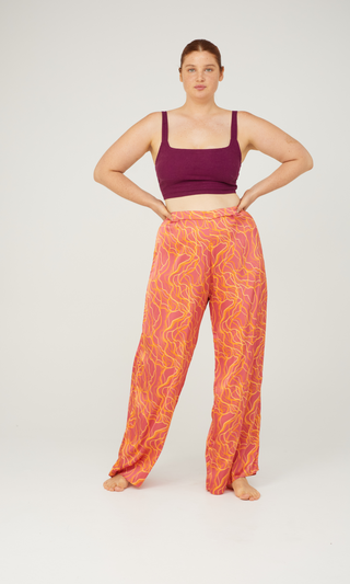 Adelaide Pants - River Run Print