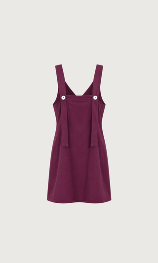 Cowrie Mini Dress - Plum
