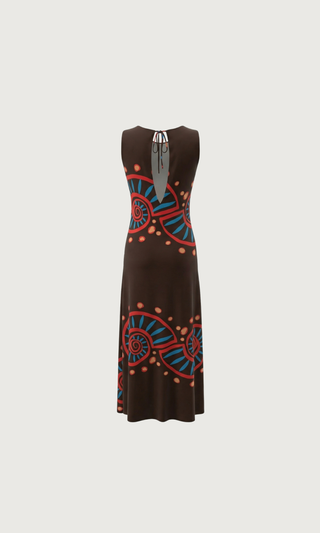 Midi Dress Nautilus Brown