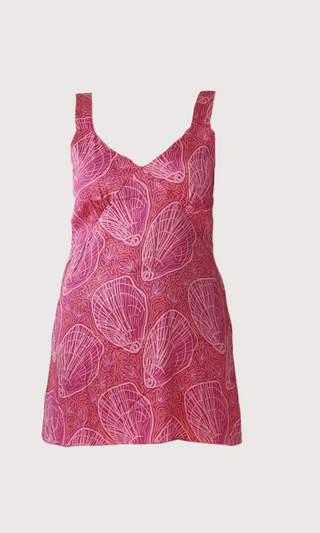 Cowrie (LONGER) Mini Dress - Reef Print Print